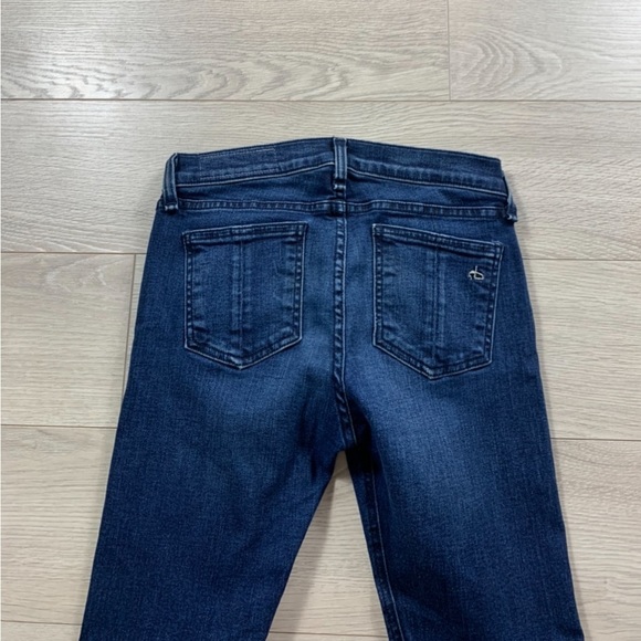 Rag & Bone Skinny Coronado Raw Hem Jeans - Picture 5 of 13